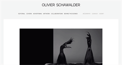 Desktop Screenshot of olivierschawalder.com
